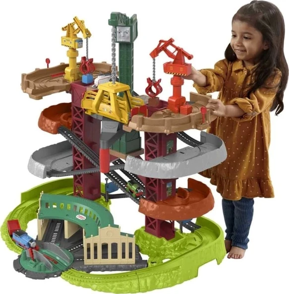 Thomas & Friends Çok Seviyeli Oyuncak Parça Seti Action Station