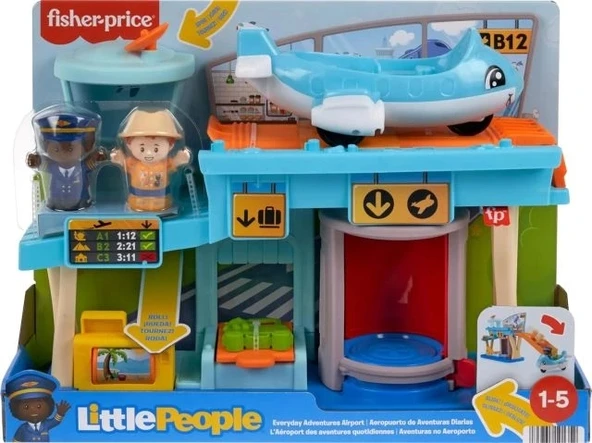 Fisher-Price Bebek Oyuncakları Maceralar Havaalanı Oyun Seti - 6