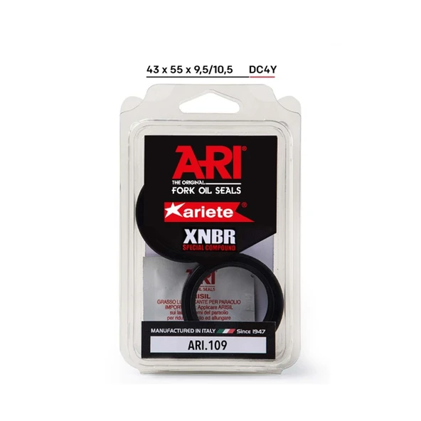 ARIETE DUCATİ 848 EVO (2010-2013) ÖN AMÖRTİSÖR YAĞ KEÇESİ ÇİFT YAYLI 43X55X9,5/10,5