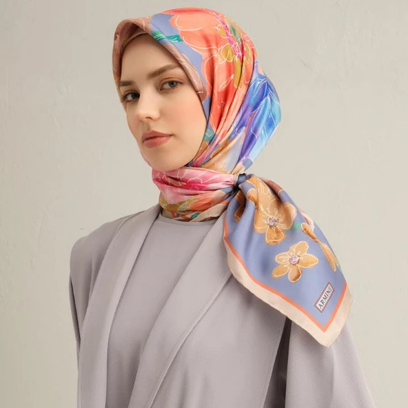 Armine E25YA9318D02 07 Dj Saf İpek Eşarp 9318D (T) ürün görseli