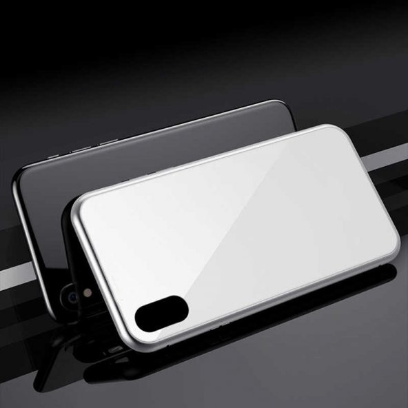 Apple iPhone X Kılıf Voero 360 Magnet Case - 8