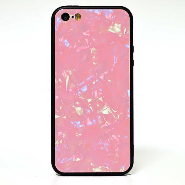 Apple iPhone 7 Kılıf Zore Marbel Cam Silikon - 12