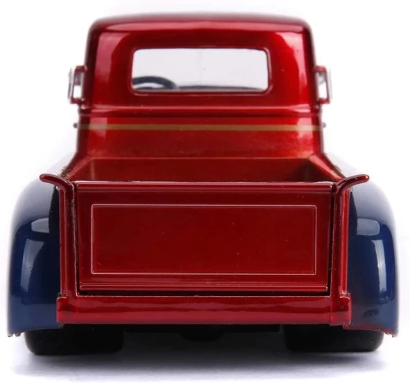 JADA DC Comics Bombshells 1:24 1952 Chevy COE Pikap Döküm Araba - 5