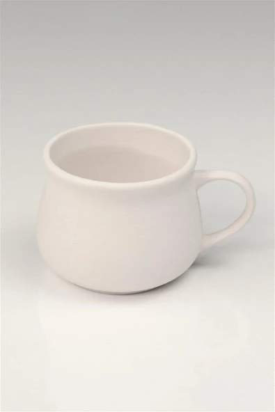 Hera Kupa - Seramik Bisküvi 8'li (Ham Ürün) - Resim 2