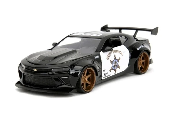 Jada Toys 1:24 2016 Chevy Camaro SS Geniş Gövdeli Döküm Araba