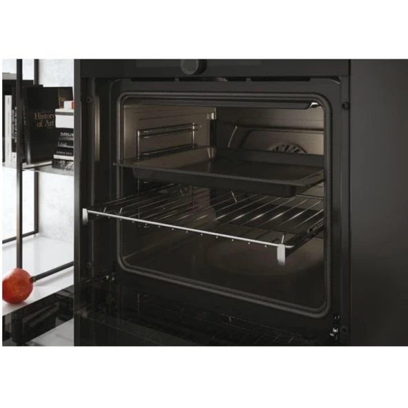 Haier Ankastre Siyah Ankastre Set (HAVG5D4HB Ocak -HWO60SM2F3BH Fırın -HADG6DCS56B Davlumbaz) - 10