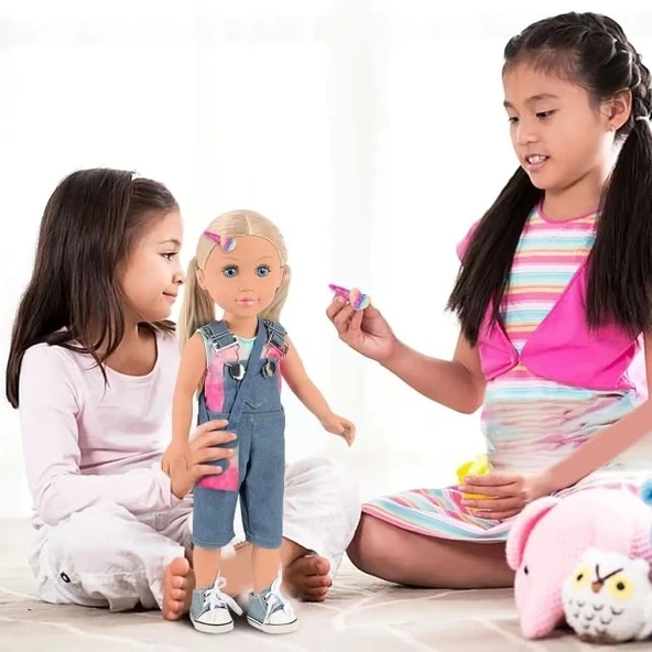 Ecore Fun Kız Bebek, Giysileri ve Aksesuarlarıyla 8 Adet Oyun Seti - 6