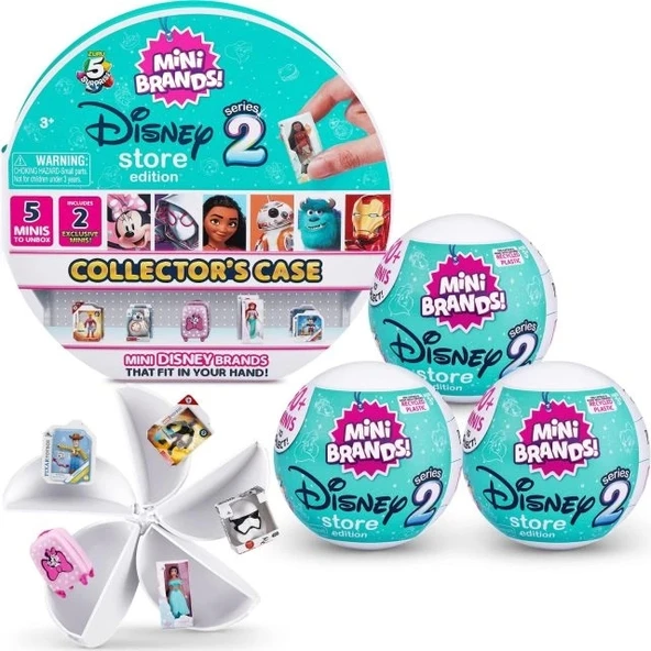 ZURU'dan 5 Sürpriz Disney Mini Marka Serisi 2 Koleksiyoncu Seti Modern