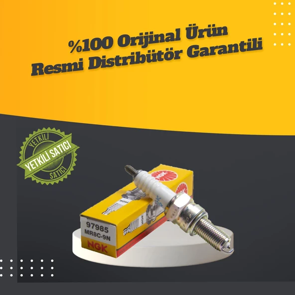 NGK HONDA DİO 110 BUJİ (2020-2024) MR8C-9N - Resim 2
