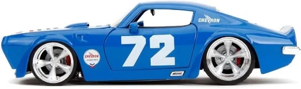 Jada Toys Big Time Muscle Chevron 1:24 1972 Pontiac Firebird Döküm Araba - 3