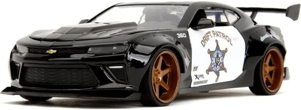 Jada Toys 1:24 2016 Chevy Camaro SS Geniş Gövdeli Döküm Araba - 5