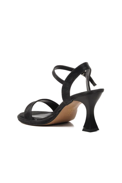 Ayakmod Siyah Kadın Topuklu Sandalet 336472 Z - 4