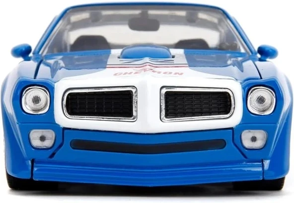 Jada Toys Big Time Muscle Chevron 1:24 1972 Pontiac Firebird Döküm Araba - 2