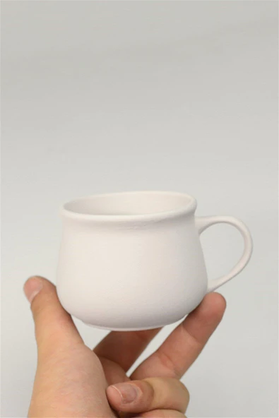 Hera Kupa - Seramik Bisküvi 8'li (Ham Ürün) - Resim 3