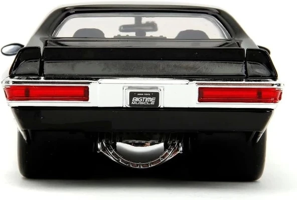 Jada Toys Big Time Muscle 1:24 1971 Pontiac GTO Döküm Araba - 4