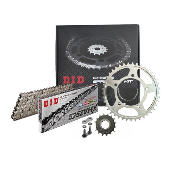 DID TRİUMPH THRUXTON 865 ZİNCİR DİŞLİ SETİ (2007-2015) ZVMX ZİNCİR (ÇELİK RENK) ürün görseli