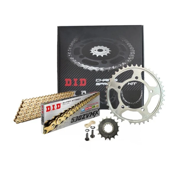 DID TRİUMPH TİGER SPORT 1050 ZİNCİR DİŞLİ SETİ (2014-2021) ZVMX ZİNCİR (GOLD RENK) ürün görseli