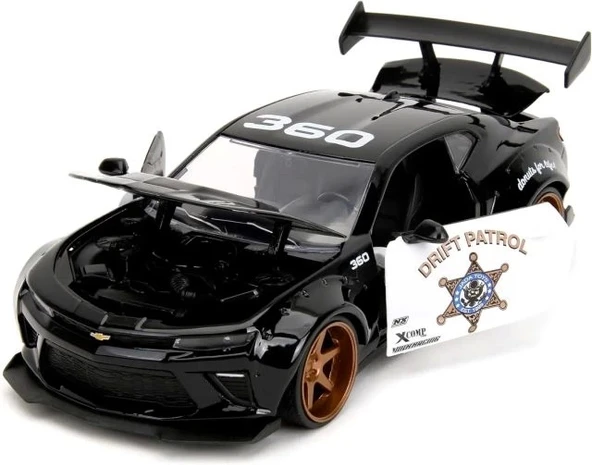 Jada Toys 1:24 2016 Chevy Camaro SS Geniş Gövdeli Döküm Araba - 6