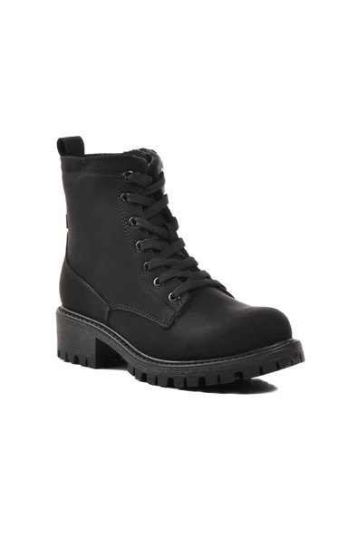 Ayakmod Siyah-Zümrüt  Kadın Bot 23008 Z - Resim 3