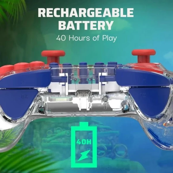 PDP REALMz Kablosuz Denetleyici - Nintendo Switch - Pikmin - 6
