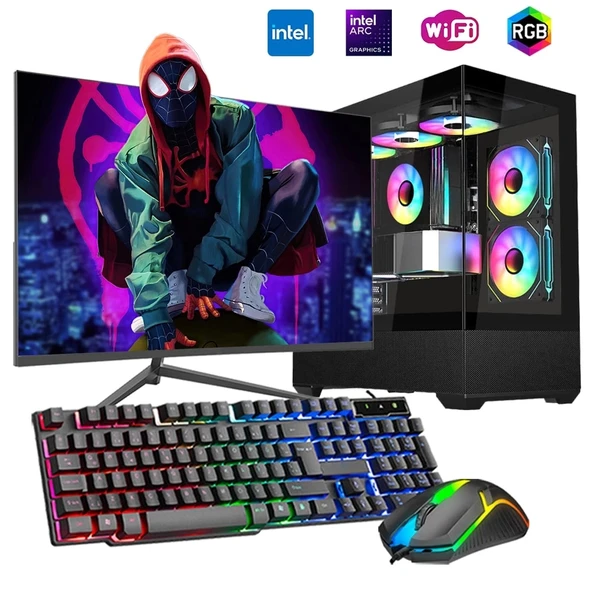 i5 13400F 16GB DDR4 1TB m2 12GB ARC B580 24" Monitörlü Oyun Bilgisayarı ürün görseli