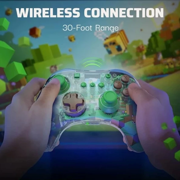 PDP REALMz Kablosuz Denetleyici - Nintendo Switch - Pikmin - 4