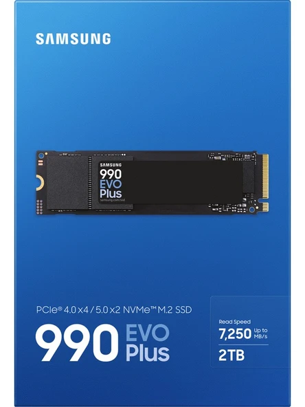 990 EVO Plus 2TB 22x80mm PCIe Gen 4.0 x4 NVMe M.2 SSD - 4
