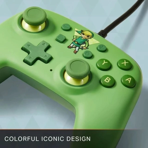 PowerA Nano Kablolu Oyun Kolu - Nintendo Switch Mario Bros - 6