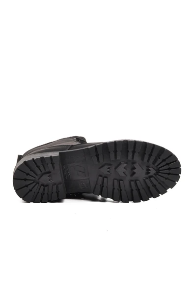 Ayakmod Siyah-Zümrüt  Kadın Bot 23008 Z - Resim 5