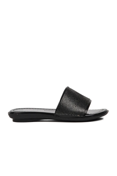 Ayakmod Siyah Kadın Terlik 246012 Z