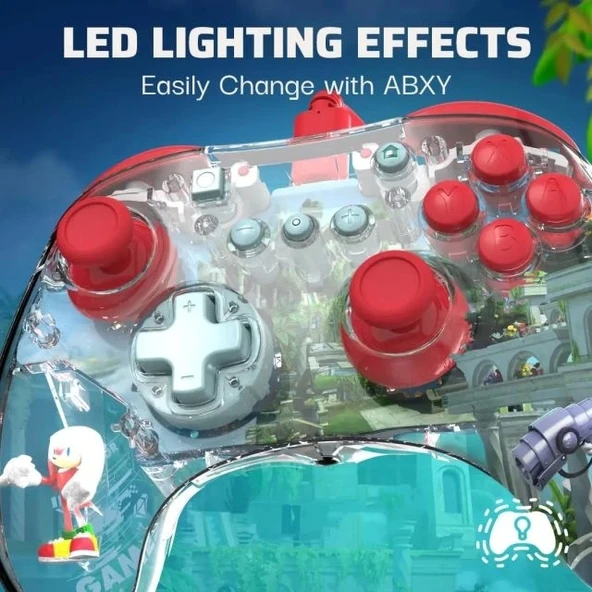 PDP REALMz Kablosuz Denetleyici - Nintendo Switch - Pikmin - 4