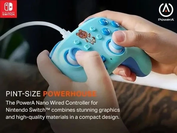 PowerA Nano Kablolu Oyun Kolu - Nintendo Switch Mario Bros - 6