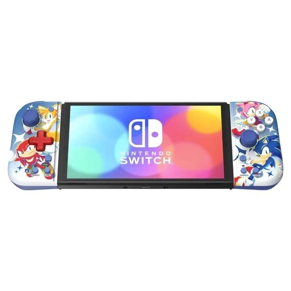 HORİ Nintendo Switch Split Pad Kompakt-Açık Gri / Sarı - 4