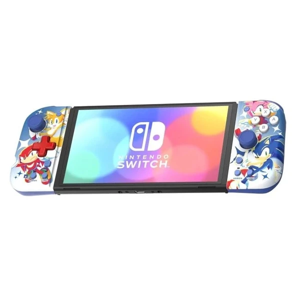 HORİ Nintendo Switch Split Pad Kompakt-Açık Gri / Sarı - 2