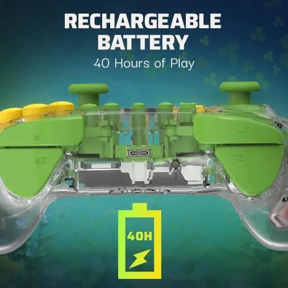 PDP REALMz Kablosuz Denetleyici - Nintendo Switch - Pikmin - 6