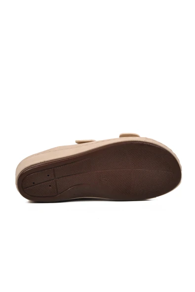 Ayakmod Bej  Kadın Terlik 09-978 Z - 5