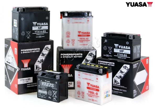 YUASA YAMAHA YBR 250 (2007-2011) AKÜ YTX7L-BS. - 3