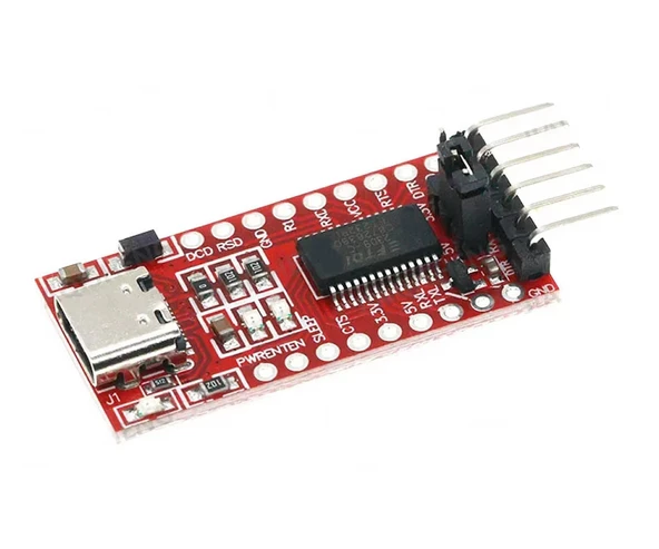 FT232RL USB to RS232 TTL UART Çevirici Modül  Type C Usb Soket Seri Port Haberleşme Arduino Mcu Uydu Alıcı Dvd GSM Telefon FT232 - 5