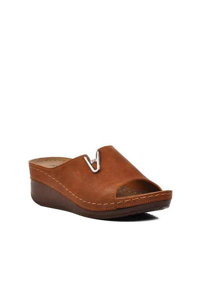 Ayakmod Taba Kadın Terlik 38-973 Z - 3