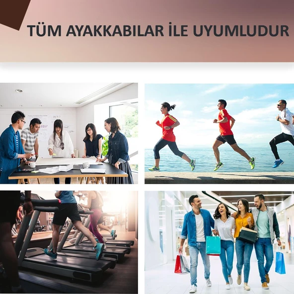 LT02 - Deri Yarım Ortopedik | Ark Destekli, Koku Önleyici Ve Ter Emici Hakiki Deri 3/4 Iç Tabanlık - 6