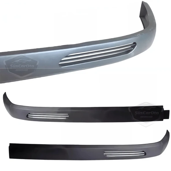 Renault 9-11 Broadway Fairway Spring Flash Tüm Kasalar İçin Uyumlu Üniversal V2 Laguna Lip Esnek Ön Lip 2 Parça Tampon Altı Dil Karlık Ön Ek - 8