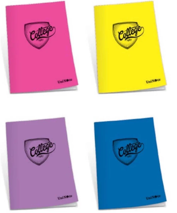 Çınar College Plastik Kapak A4 100 Yaprak Kareli Defter 76008 (1 Adet)