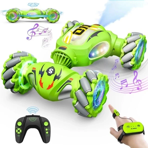 Resosese Çocuklar için RC Araba JC011-Green