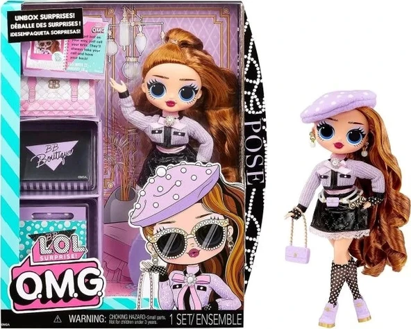 L.O.L.  Süpriz Poz Moda Oyuncak Bebeği