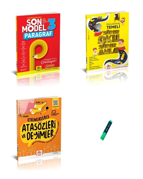 3. Sınıf Son Model Paragraf Süper Oku Anla Deyimler ve Atasözleri