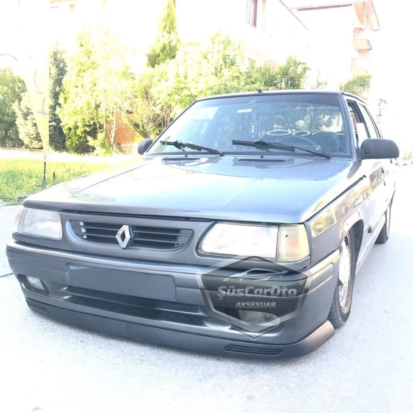Renault 9-11 Broadway Fairway Spring Flash Tüm Kasalar İçin Uyumlu Üniversal V2 Laguna Lip Esnek Ön Lip 2 Parça Tampon Altı Dil Karlık Ön Ek