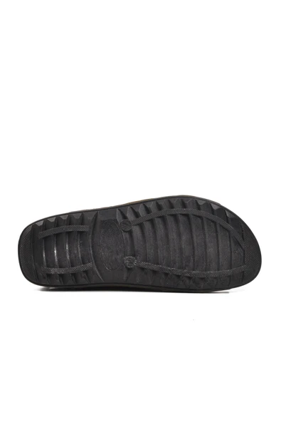 Ayakmod Yeşil Erkek Düz Sandalet 80-954 M - 5