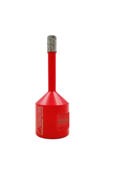 SHDIATOOL Vakum Lehimli Elmas Çekirdekli 6mm Matkap Ucu Porselen Karo Mermer Taş Duvar Delik Için M14 Bağlantı