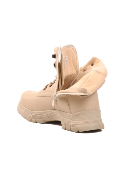 Ayakmod Bej İçi Polarlı Kadın Bot 24035 Z - Resim 4