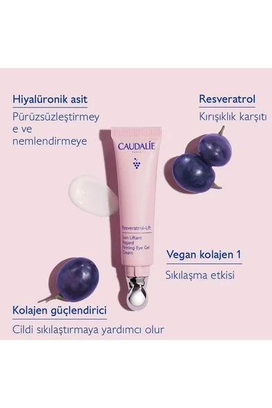 Caudalie Resveratrol-Lift Firming Eye Gel Cream 15 ml - 2